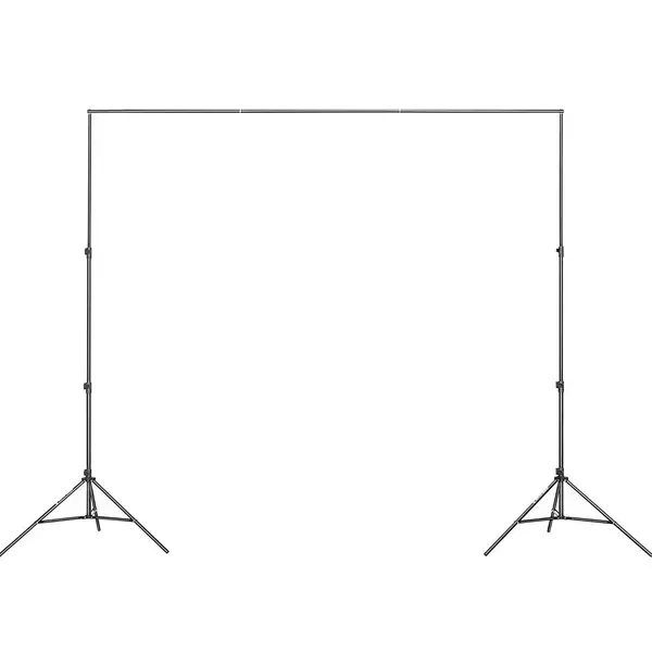 Digitek (DBSK-010FT) Studio Background Stand Kit (9ft x 10ft) | Portable & Foldable Backdrop Support System with Carry Bag | Ideal for Photography & Videography