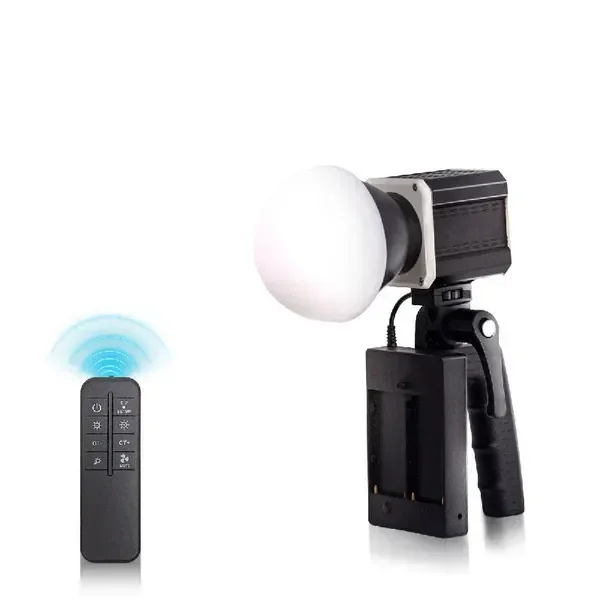 Digitek DCL-60 WBC Bi-Color Handheld Continuous LED Video Light – Adjustable CCT for Photography & Videography