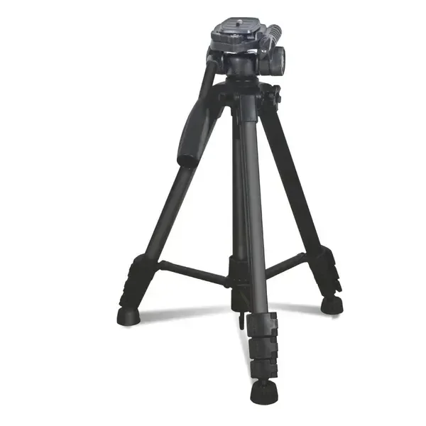 Digitek (DTR 555 LT) 60 Inch Lightweight DV Tripod | 1520 mm Tall, 4 kg Load Capacity | Ideal for DSLR & Video Cameras