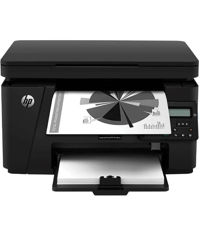 HP Laserjet Pro M126nw All-in-One B&W Printer for Home: Print