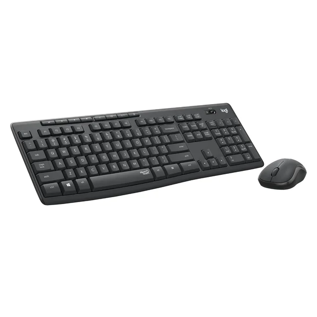 Logitech MK295 Silent Wireless Keyboard and Mouse Combo – Noise-Reducing, Long Battery Life & Reliable Connectivit