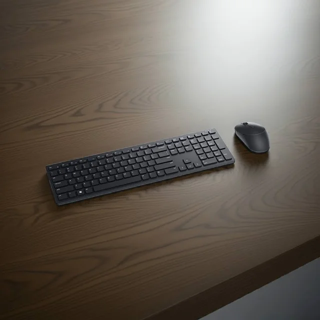 DELL Dell Pro KM5221W Wireless Keyboard and Mouse Combo Online – Wireless, Efficient, and Ergonomic