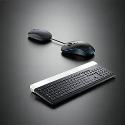 DELL Dell KM3322W Wireless Keyboard and Mouse Combo – Stylish, Long-Range, Reliable for PC & Laptop