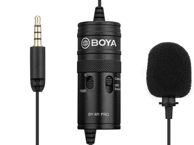 Buy Boya BY-M1 Pro Lavalier Microphone Online at Best Price | Premium Sound for YouTube, Vlogging & Interviews | JustLook Online Store