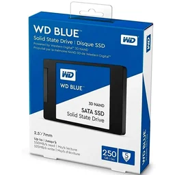 Western Digital WD WD Blue 3D 250GB SSD – 2.5" SATA Internal Solid State Drive for PC & Laptop | Fast Boot & Reliable Storage
