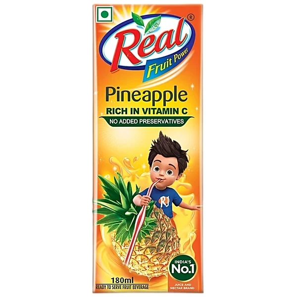 Ram Corner Real Pineapple Juice - 180 ml