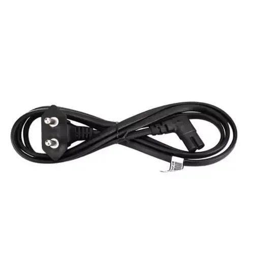 10 A L-Type Computer Power Cable Copper 1.5 m 2 Pins (Philips lead)