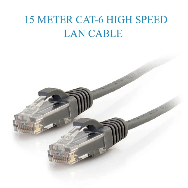 15 METER CAT-6 HIGH SPEED LAN CABLE 