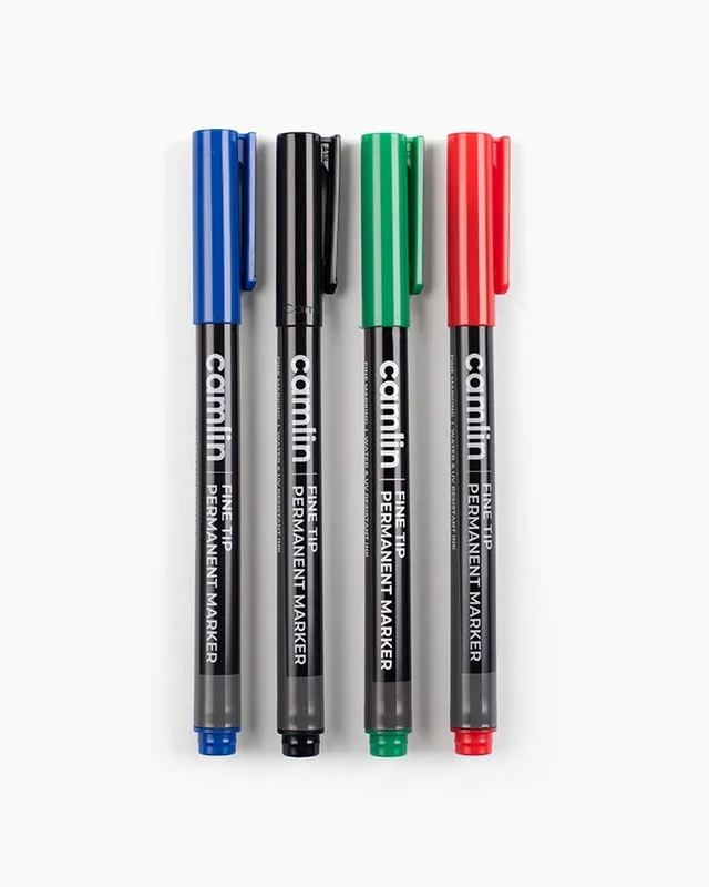 Camlin CDs, OHP marker pack of 10 - green | Royal Stationers Best Quality Guarantee