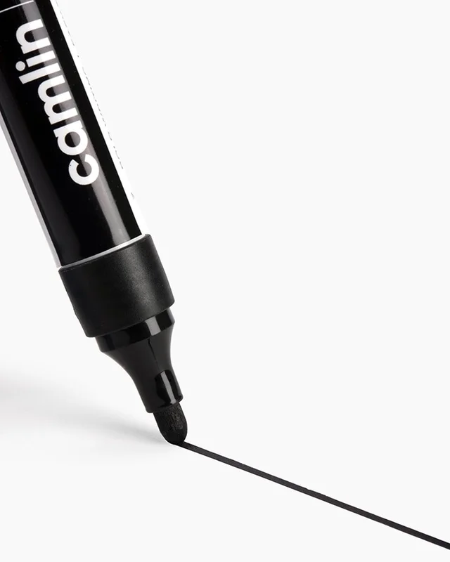 camlin white board marker with extra replacement tip free pack of 10-BLACK | Royal Stationers Best Quality Guarantee
