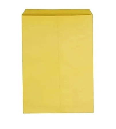 A3 Yellow Laminated Envelopes (12x16 Inch) Size 120 GSM pak of 25 | Royal Stationers Best Quality Guarantee