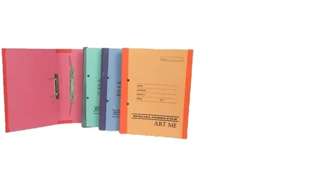 special cobra file Heavy Spring Clip Inside for Home, School and Office Use | Royal Stationers Best Quality Guarantee