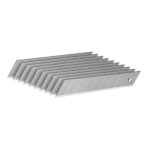 Paper Cutter Blades 18 mm - Pack of 10 | Royal Stationers Best Quality Guarantee