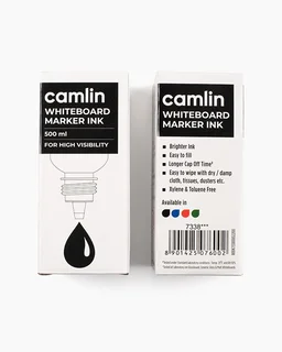Camlin White board Marker Ink 500 Ml-Blue | Royal Stationers Best Quality Guarantee