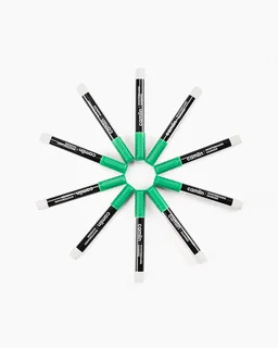 camlin white board marker with extra replacement tip free pack of 10 -green | Royal Stationers Best Quality Guarantee