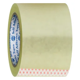 Transparent Cello Tape - 65 Meters in Length - 72mm / 3" Width - 4 Rolls Per Pack | Royal Stationers Best Quality Guarantee