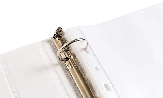Sheet Protectors - A3 Size (Double of A4) - 200 Micron Thick - 11 Holes to fit in Any File - Pack of 50 | Royal Stationers Best Quality Guarantee