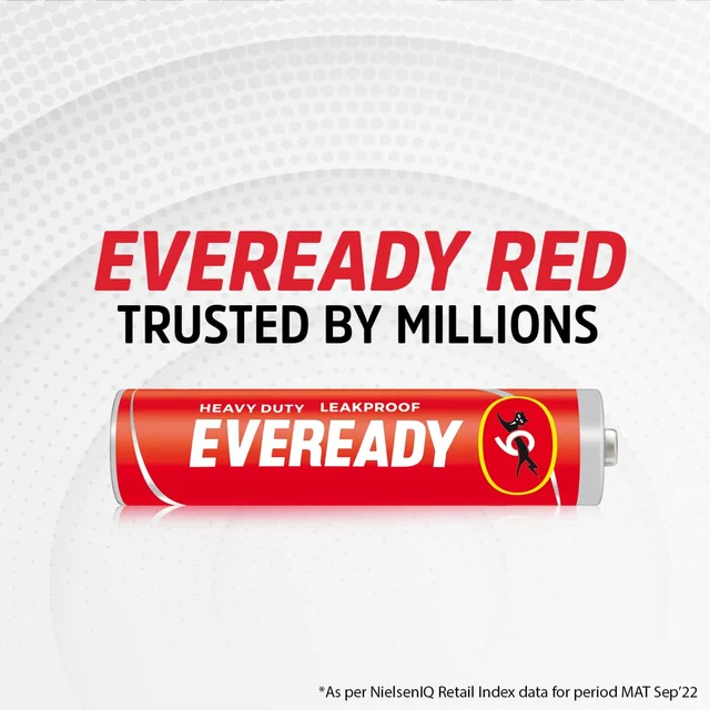 Eveready pencil cell AAA Batteries |1.5 Volt | Highly Durable & Leak Proof | AAA Battery for Household and Office Devices | Royal Stationers Best Quality Guarantee