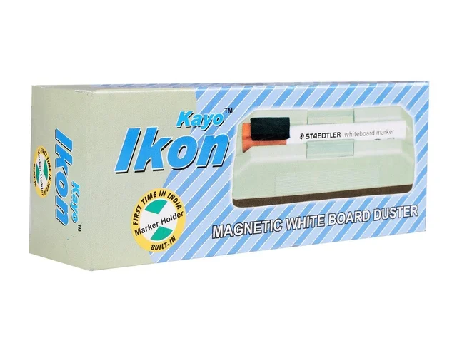 ikon Magnetic White Board Duster | Royal Stationers Best Quality Guarantee