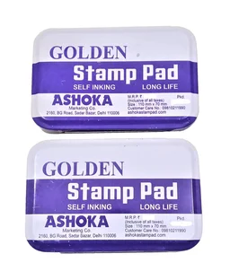 stamp pad small ashoka | Royal Stationers Best Quality Guarantee