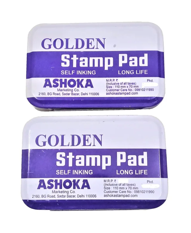 stamp pad small ashoka | Royal Stationers Best Quality Guarantee