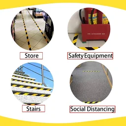 zabra floor marking tape 2'' | Royal Stationers Best Quality Guarantee