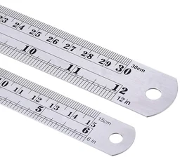 Stainless Steel scale 12 Inch | Royal Stationers Best Quality Guarantee