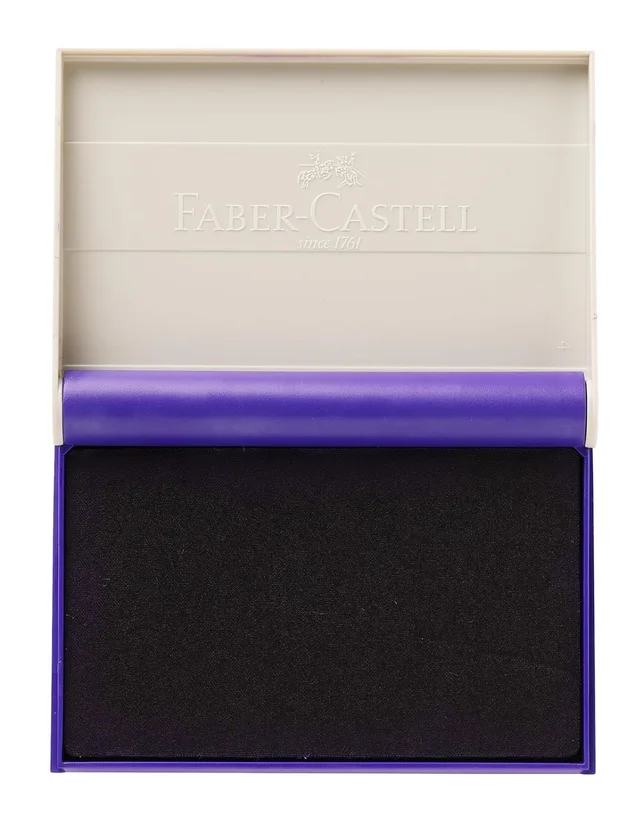 Faber-Castell Stamp Pad - Small (Violet) | Royal Stationers Best Quality Guarantee
