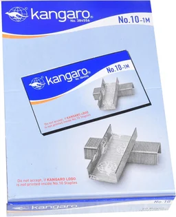 Kangaro No.10 1-M Staple Pin 20 Box | Royal Stationers Best Quality Guarantee