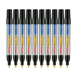 Luxor black Paint Marker With Extra Tip Free Pak Of-10 | Royal Stationers Best Quality Guarantee