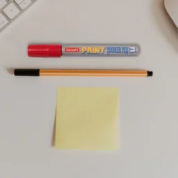 Luxor red Paint Marker With Extra Tip Free Pak Of-10 | Royal Stationers Best Quality Guarantee