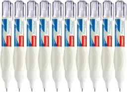 LUXOR Correction Pen (Set of 10, White) | Royal Stationers Best Quality Guarantee