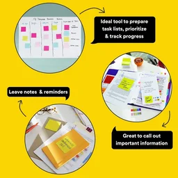Post-it Sticky Notes Pad 3x3' | Royal Stationers Best Quality Guarantee - Blue