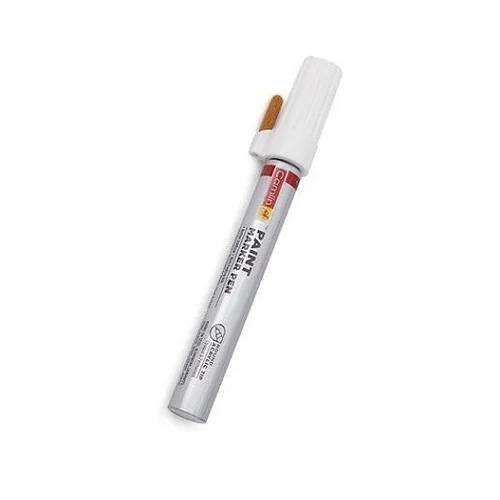 camlin paint marker with extra tip free pack of 10 - white | Royal Stationers Best Quality Guarantee