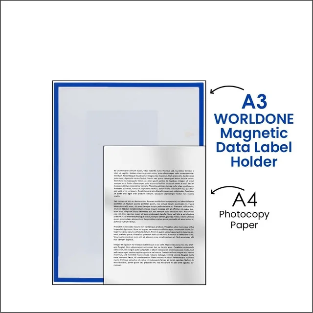 A3 Size Magnetic Data Folder | Royal Stationers Best Quality Guarantee