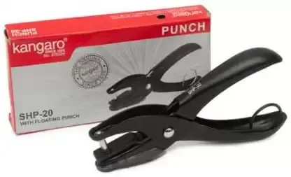 Kangaro Single Hole Punch SHP-20 | Royal Stationers Best Quality Guarantee