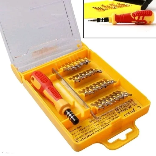 33 in 1 Multi-functional Magnetic Pocket Screwdriver Set Suitable for Mobile phones, Computers, PDA housings, PSPs, NDS, MP3 players, etc. Compact storage design.
