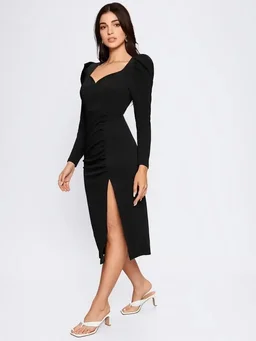 Stylish Fancy Designer Polyester Dresses For Women - XXL