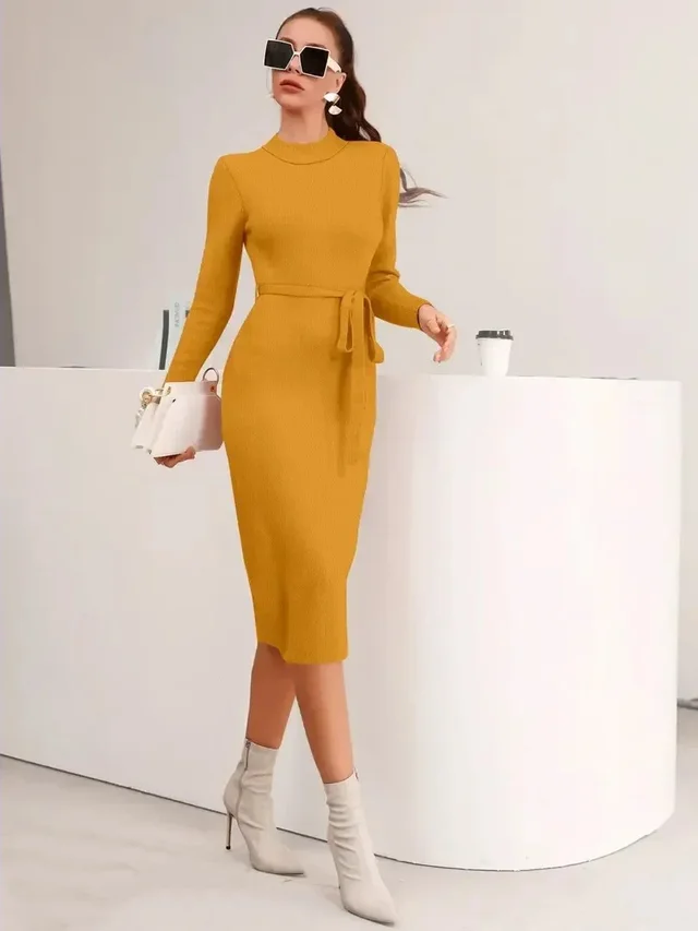 Stylish Lycra Dress For Women - XL