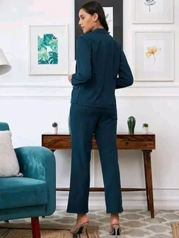 Women Latest 3 Piece Suit Lycra Trending - S