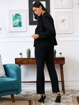 Women Latest 3 Piece Suit Lycra Trending - XL