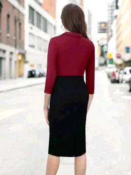 New Fancy Bodycon Dress - M