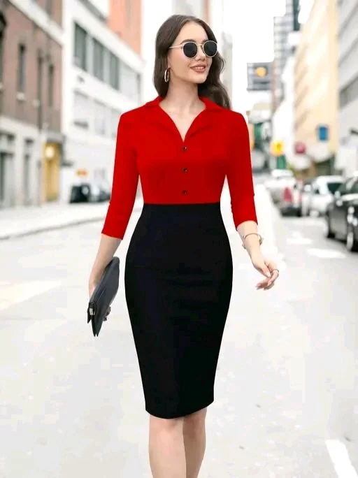 New Fancy Bodycon Dress - XL