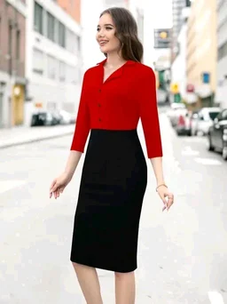New Fancy Bodycon Dress - XL