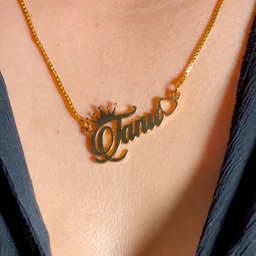 Customized / Personalized Your Name Necklace Gold Plated Premium Quality