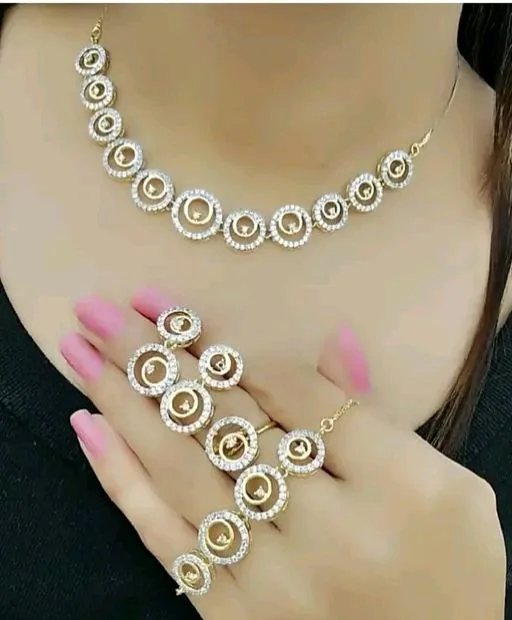 Premium Diamond Jewellery Set