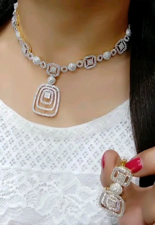 Premium Quality Dimond Jewellery Set