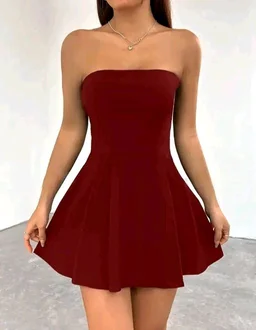 New TUBE FIT Mini Dress For Women - M