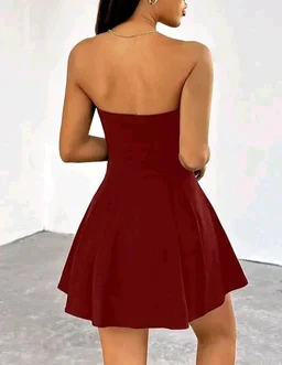 New TUBE FIT Mini Dress For Women - M