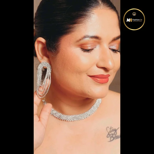 Luxury Diamond Necklace Set